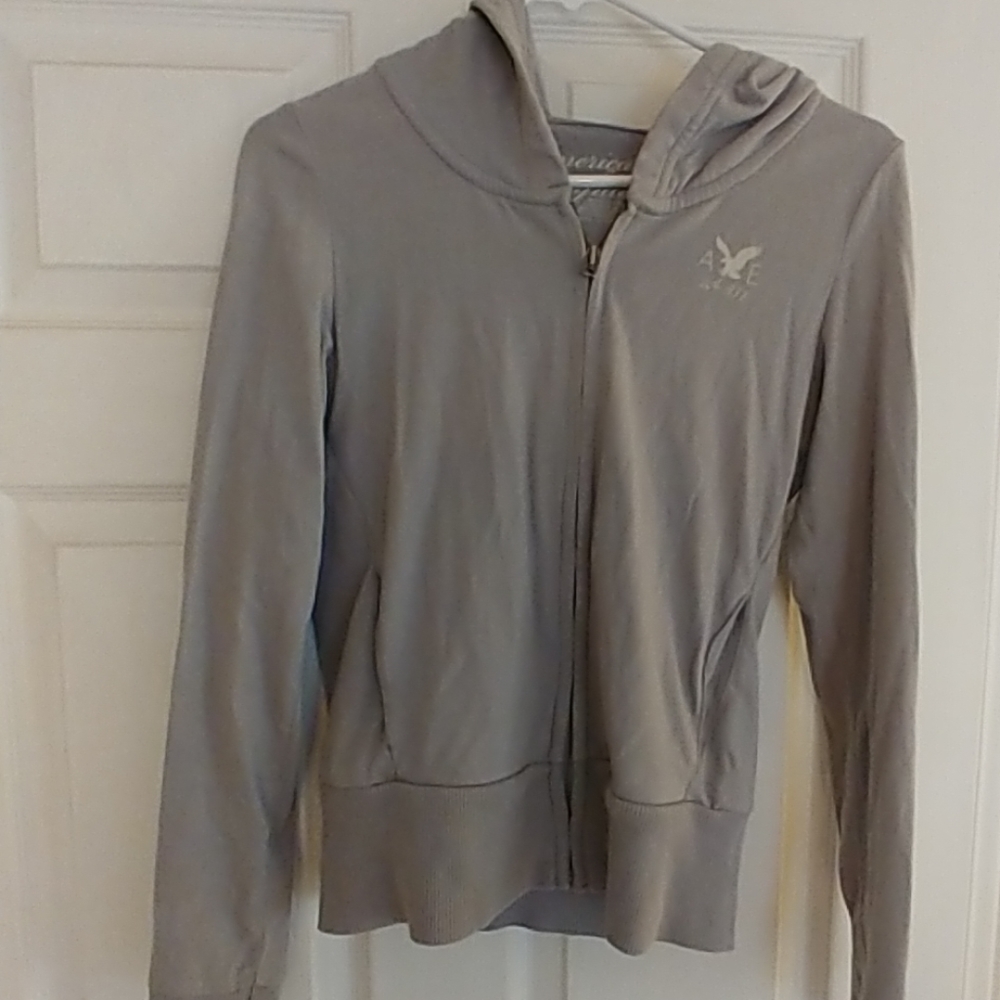 American Eagle hooded zip up sweatshirt